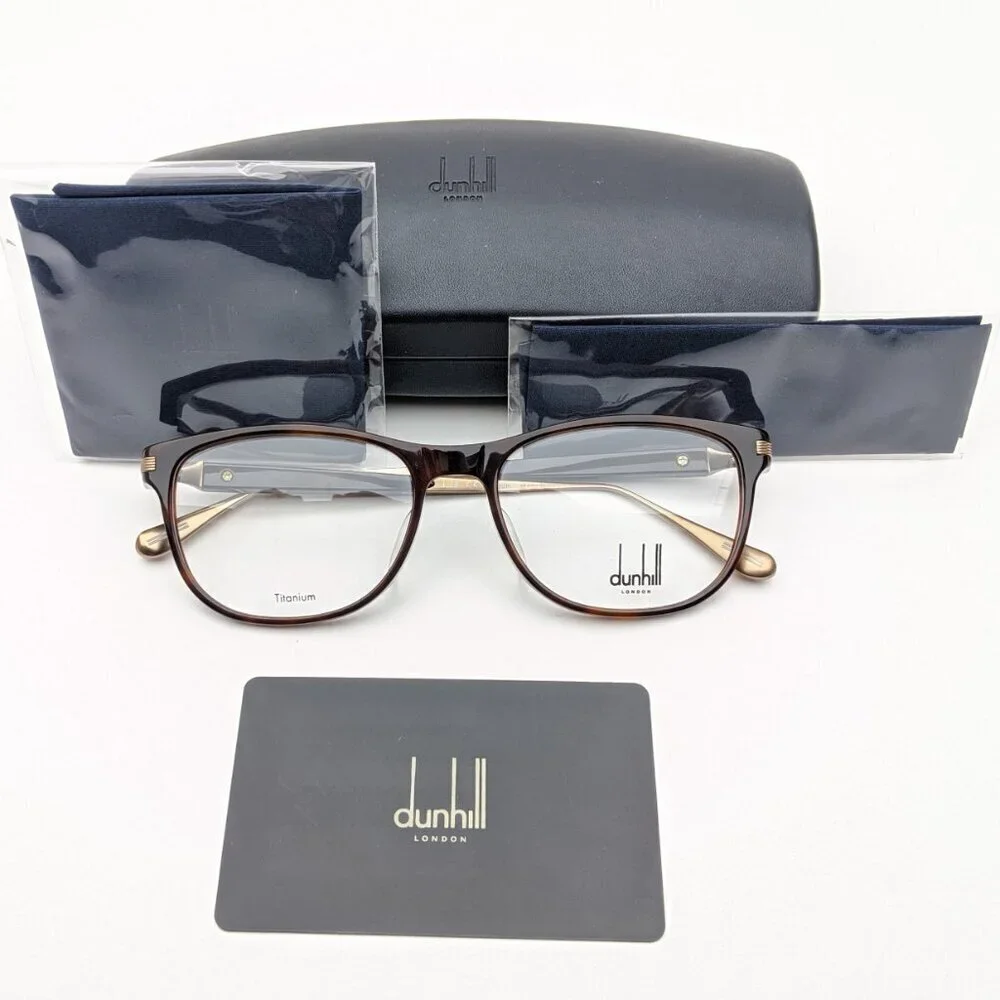🕶️Made in Italy! Dunhill VDH111G Eyeglasses 55/18 145 | ALT222🕶️